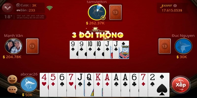 Mẹo chơi tiến lên